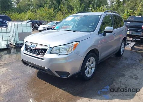 2016 Subaru Forester 2.5I Premium из США, поврежденный, VIN JF2SJADC8GH514417